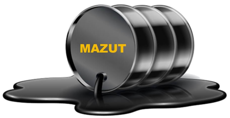 Mazut is a heavy, low quality fuel oil,